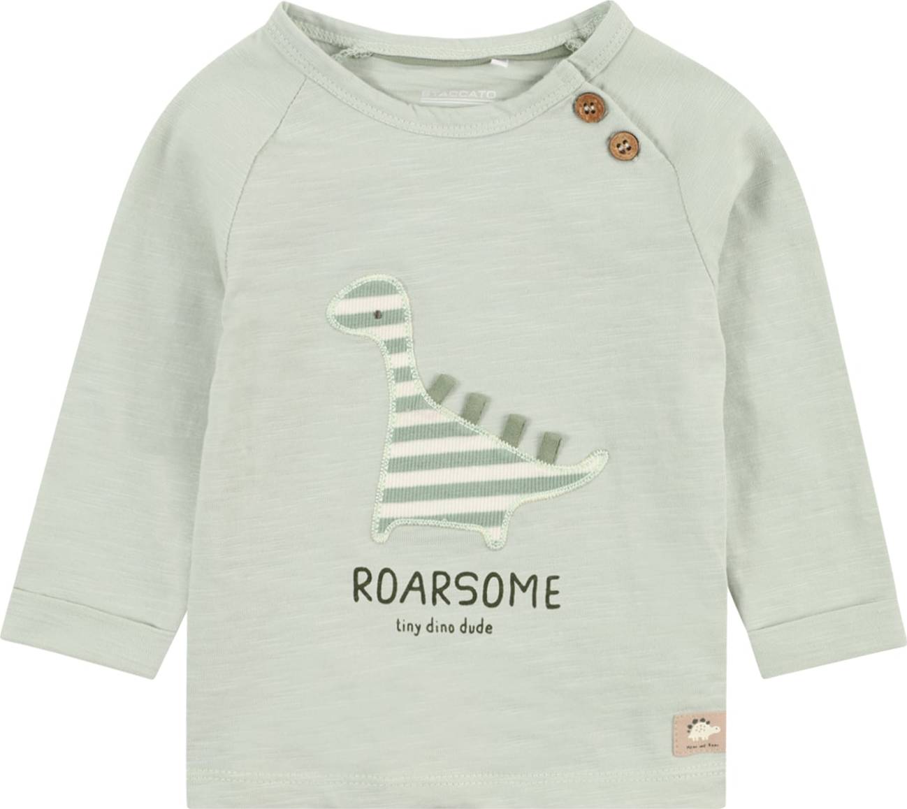 STACCATO Tričko mátová / bílá