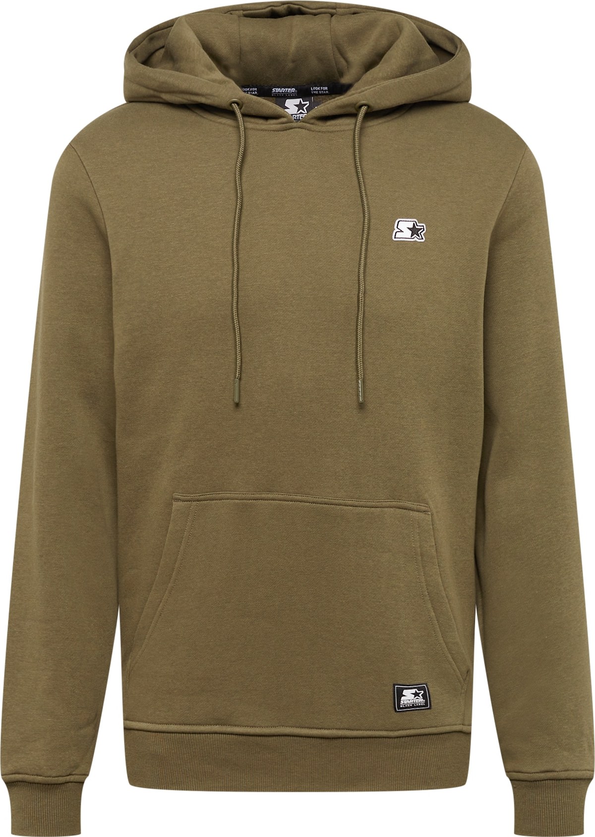 Starter Black Label Mikina olivová / bílá