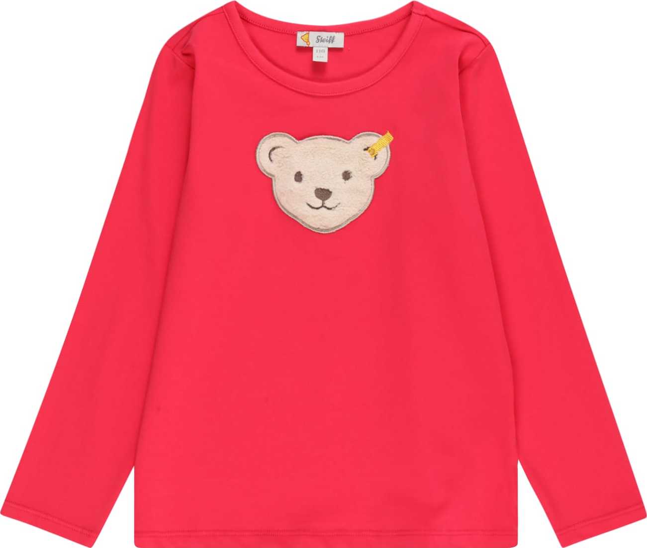 Steiff Collection Tričko kaštanově hnědá / světle hnědá / brusinková