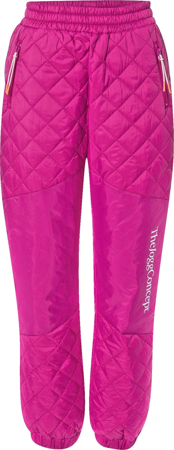 The Jogg Concept Kalhoty 'BERRI' pink / fuchsiová / bílá