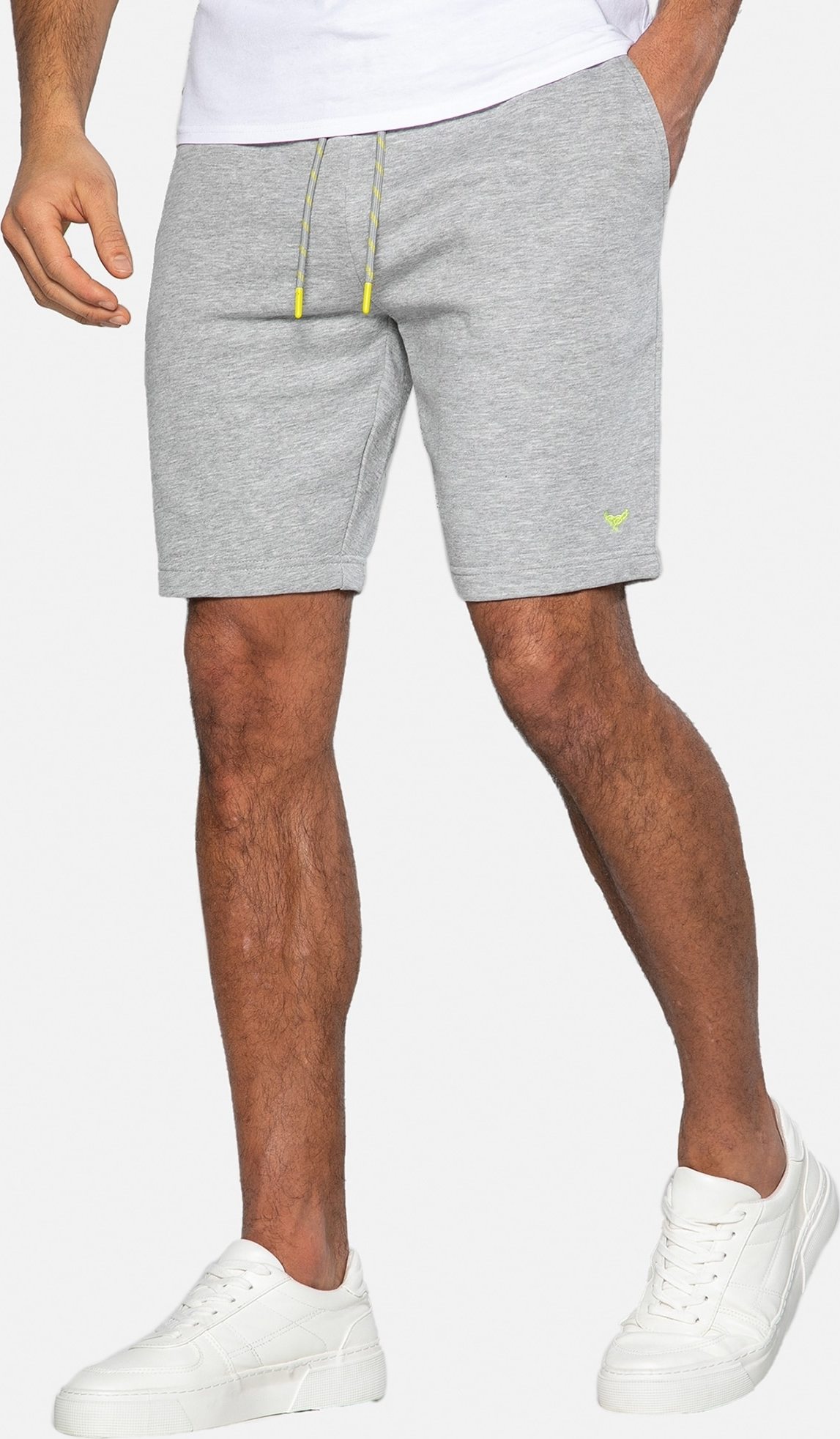 Threadbare Kalhoty 'Bergamot' žlutá / šedý melír