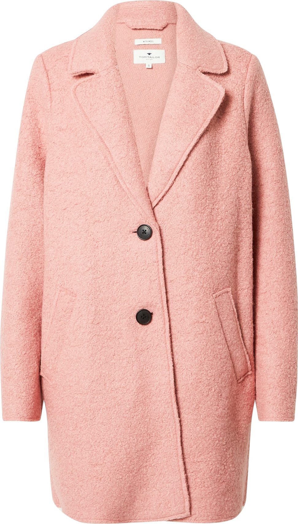 TOM TAILOR Přechodný kabát růžová