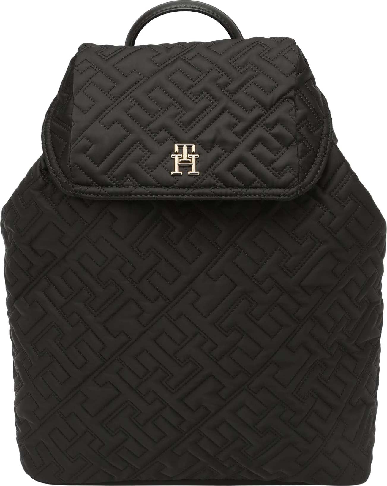 TOMMY HILFIGER Batoh zlatá / černá