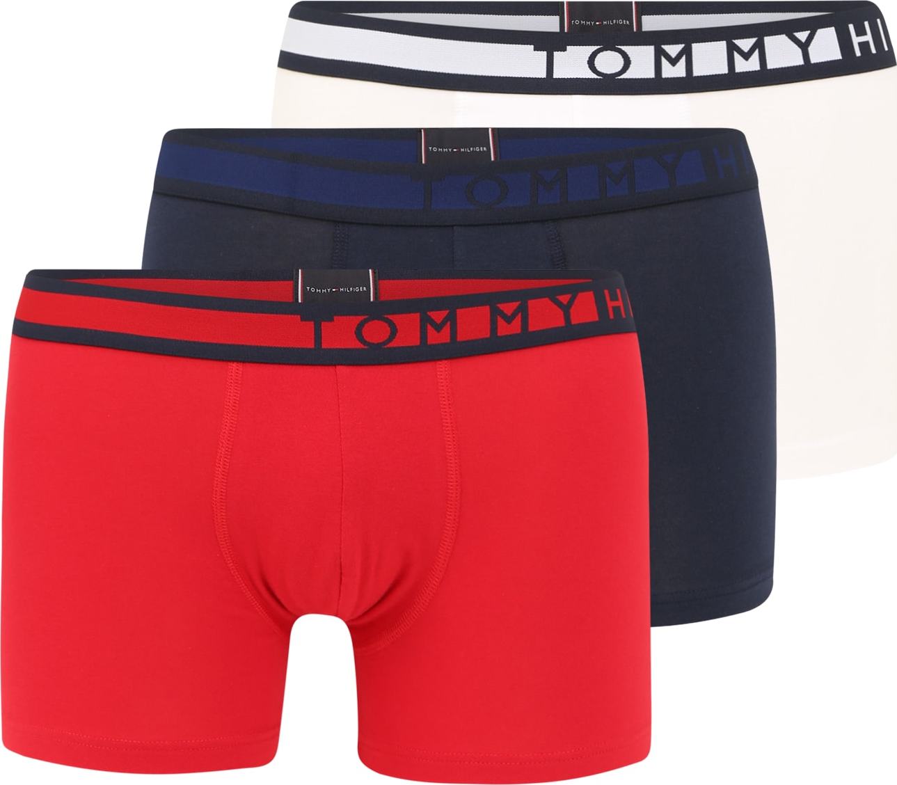 Tommy Hilfiger Underwear Boxerky modrá / červená / bílá