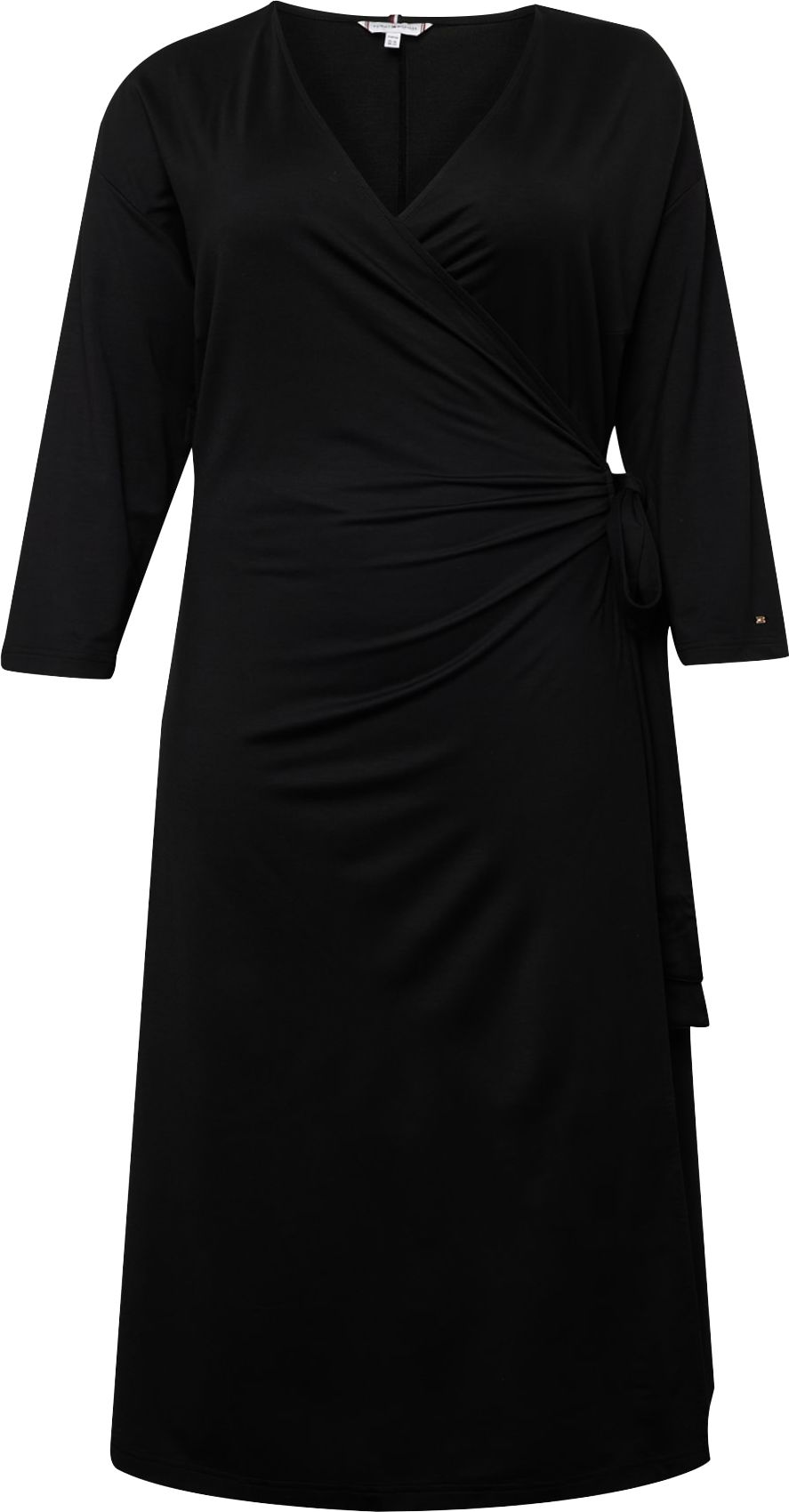 Tommy Hilfiger Curve Úpletové šaty černá
