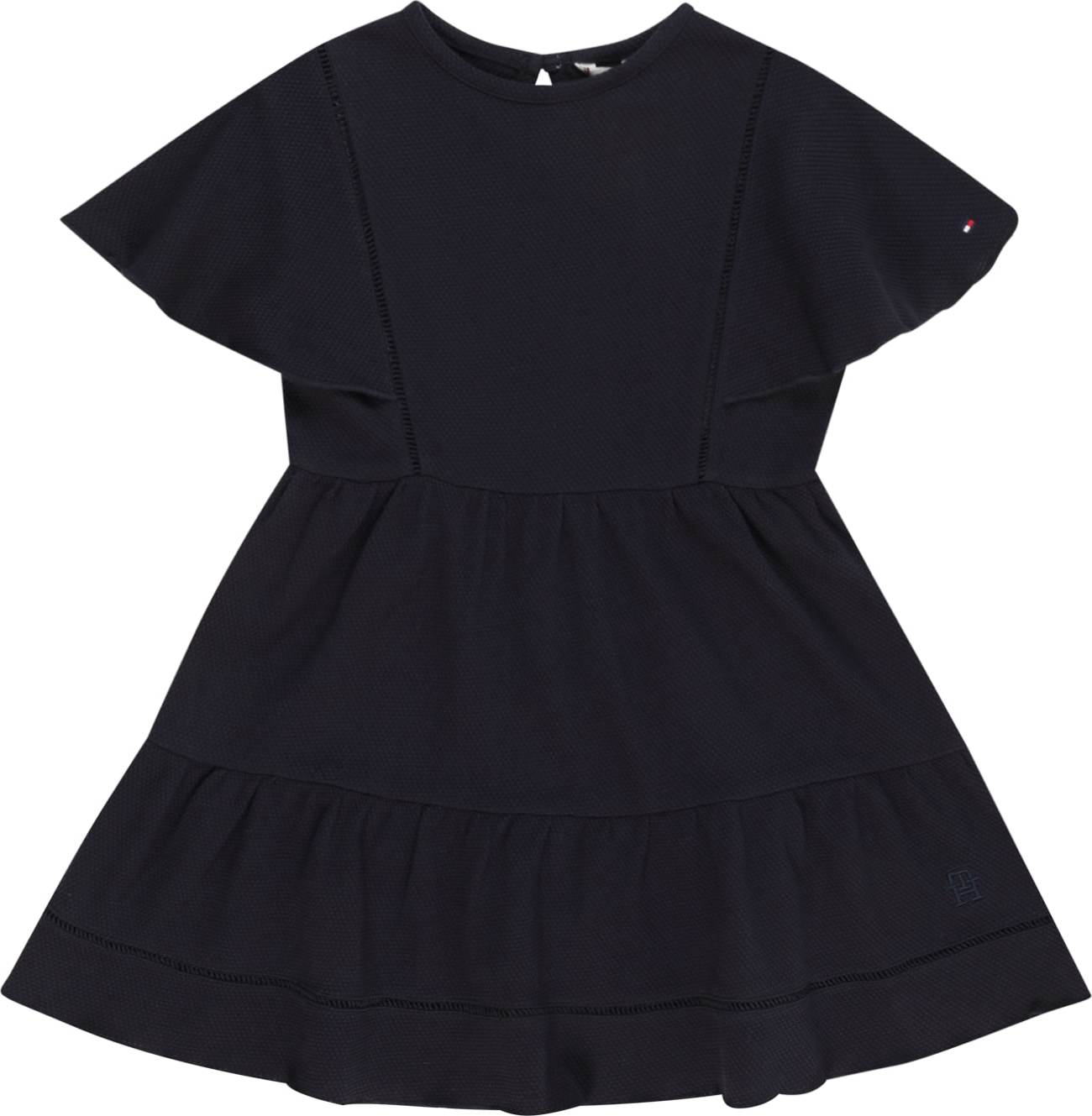 TOMMY HILFIGER Šaty noční modrá / červená / bílá