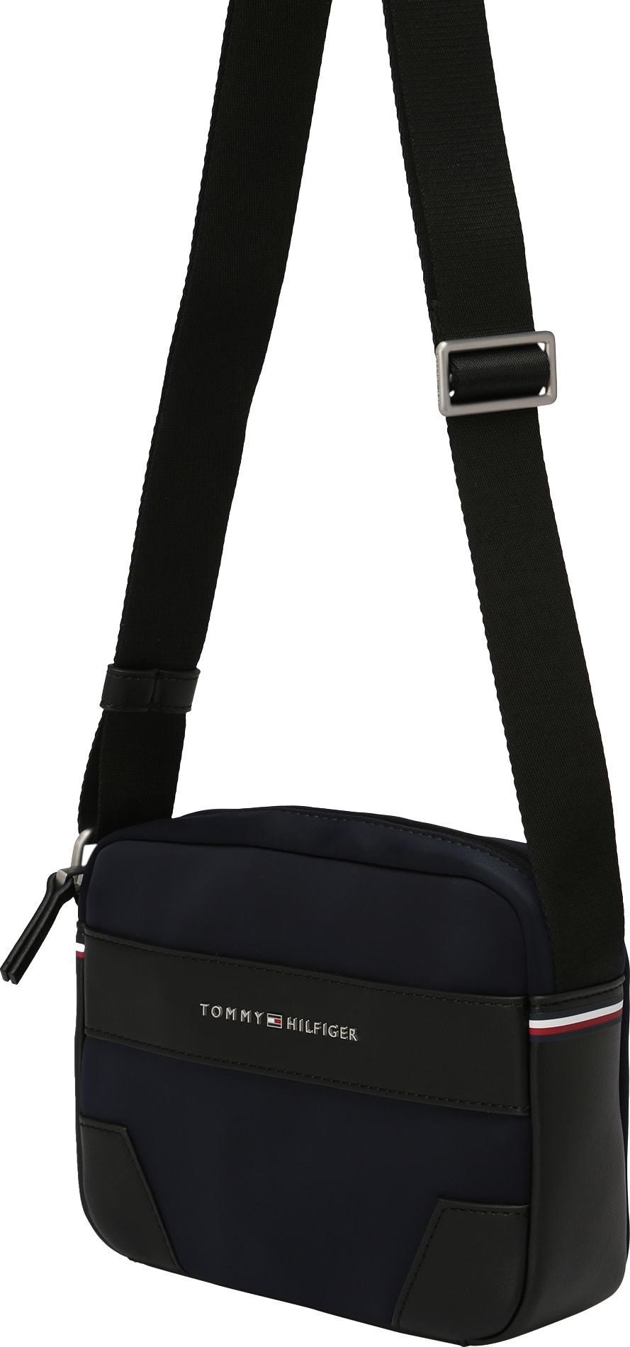 TOMMY HILFIGER Taška přes rameno námořnická modř / červená / černá / bílá