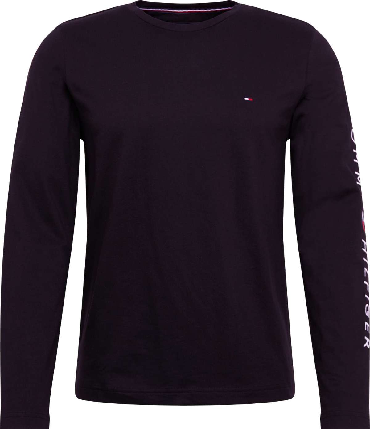 TOMMY HILFIGER Tričko námořnická modř / červená / černá / bílá