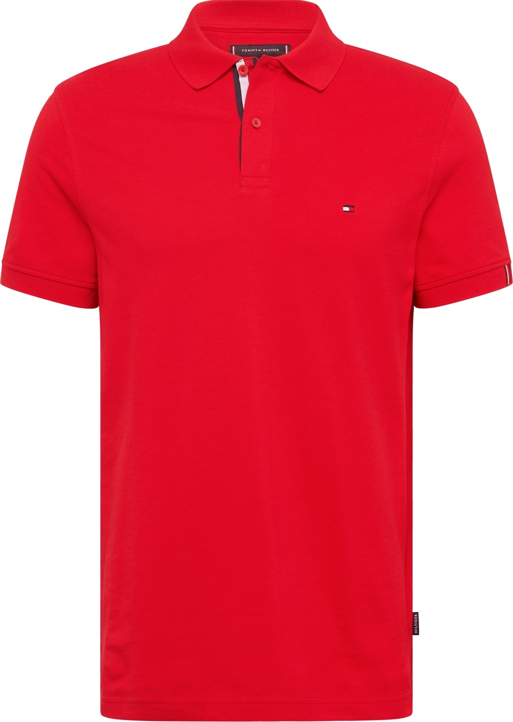 TOMMY HILFIGER Tričko námořnická modř / červená / bílá