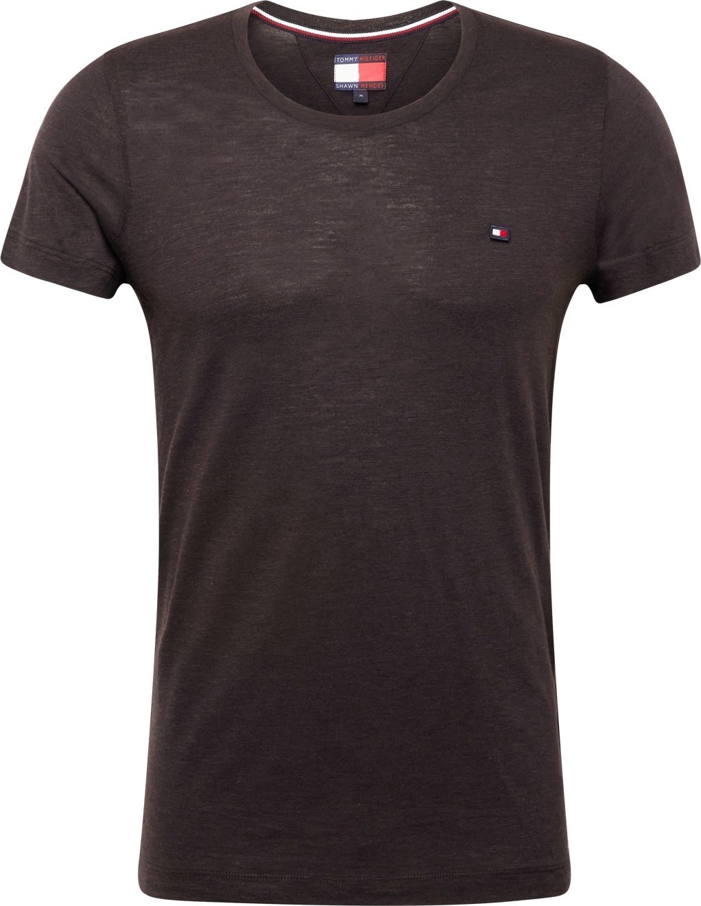 TOMMY HILFIGER Tričko námořnická modř / červená / černá / bílá