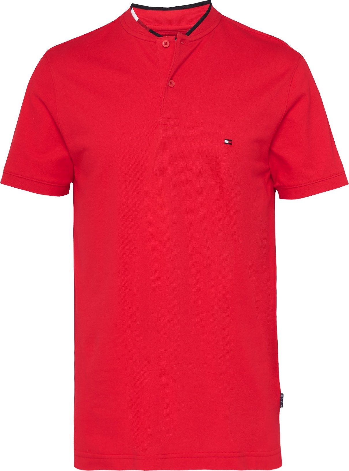 TOMMY HILFIGER Tričko námořnická modř / ohnivá červená / bílá