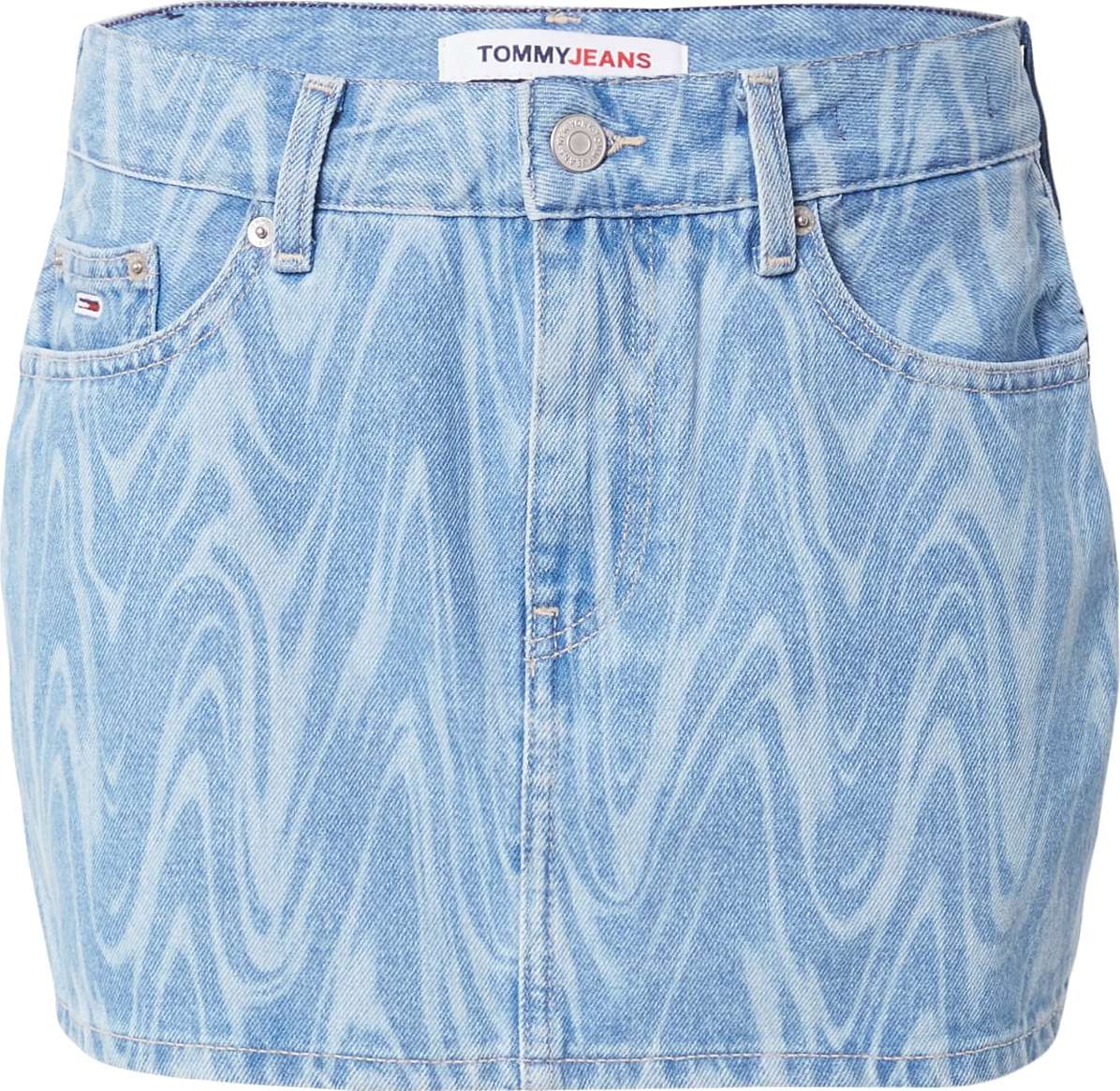 Tommy Jeans Sukně modrá džínovina / světlemodrá