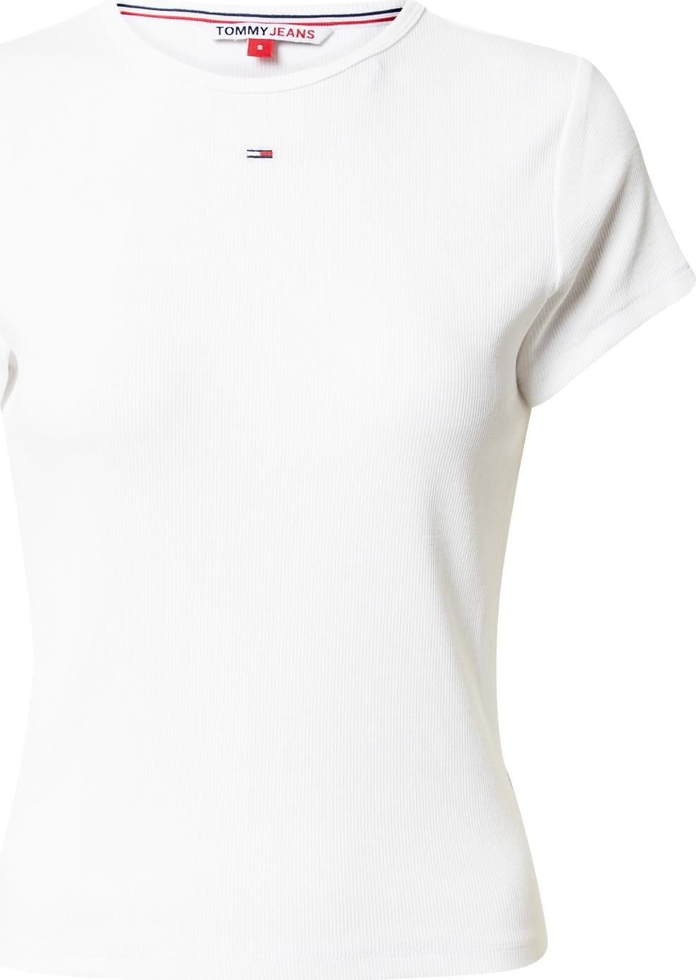 Tommy Jeans Tričko námořnická modř / červená / bílá