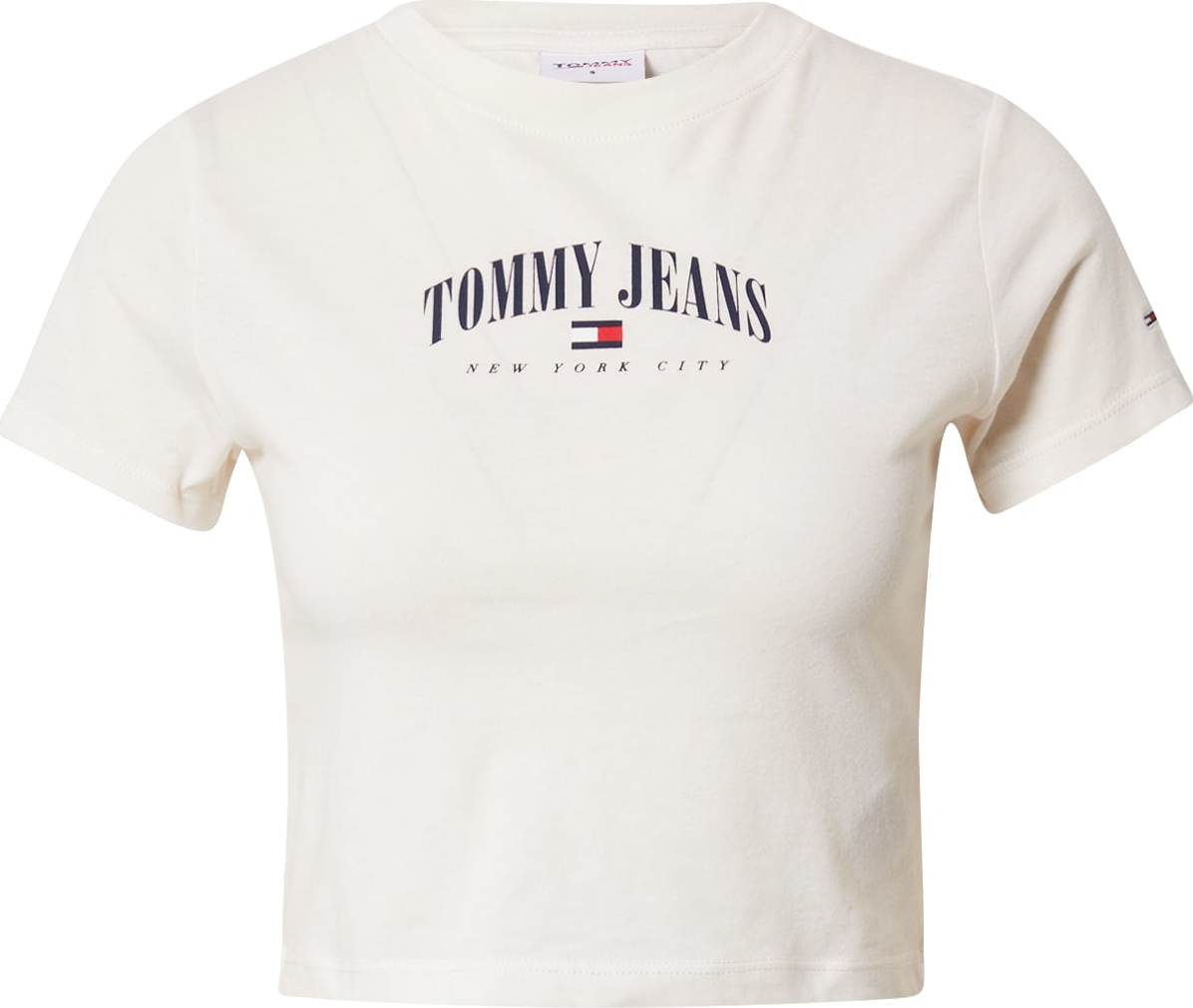 Tommy Jeans Tričko námořnická modř / červená / bílá