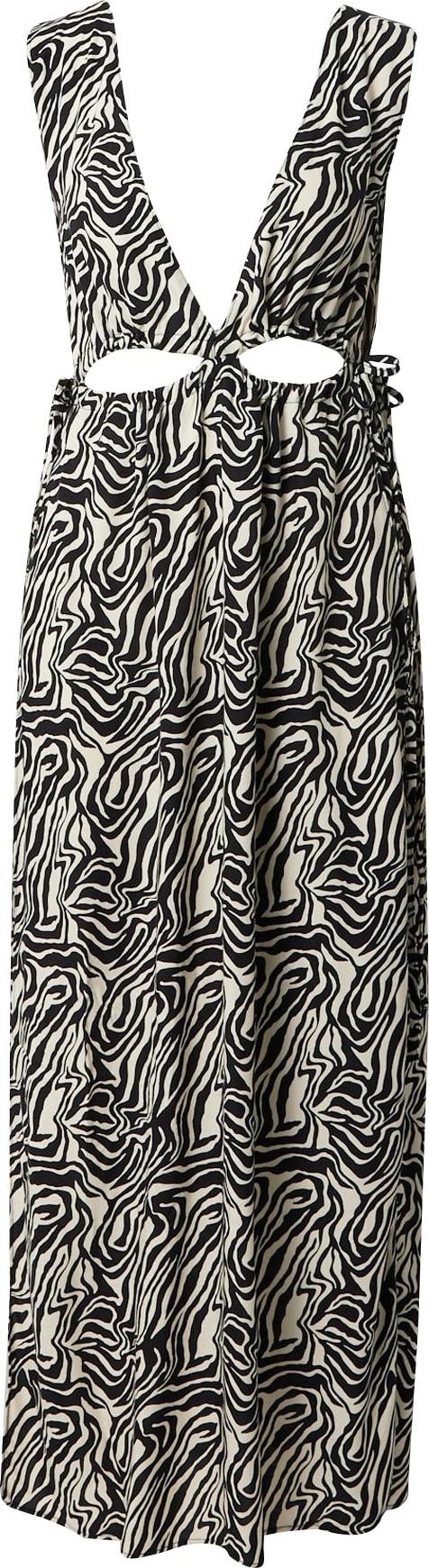 Trendyol Šaty režná / černá