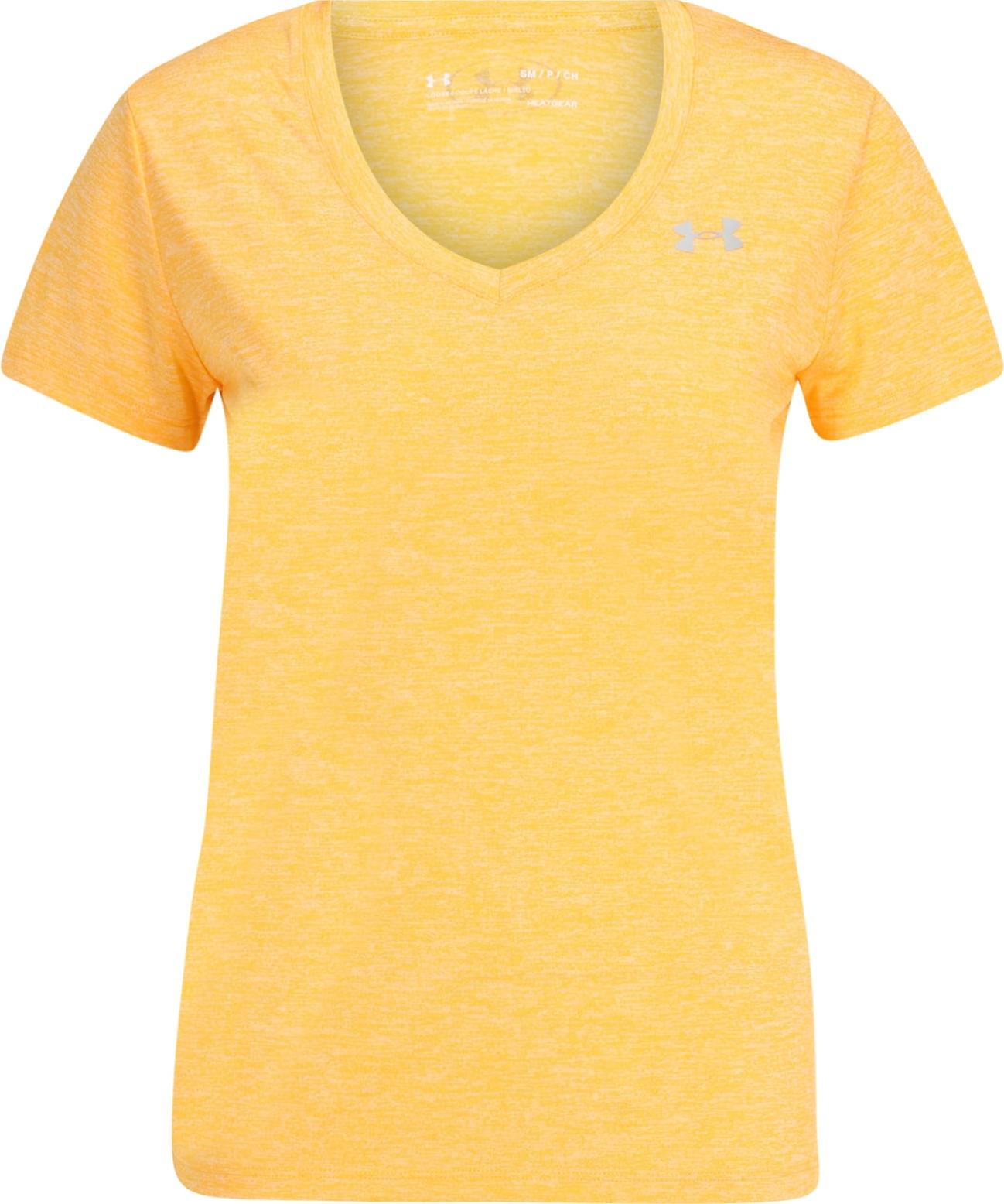 UNDER ARMOUR Funkční tričko 'Tech' žlutá / svítivě žlutá