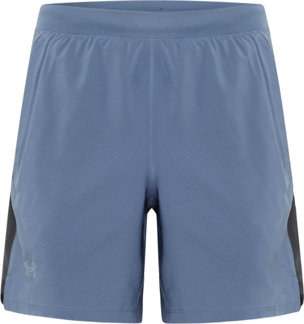 UNDER ARMOUR Sportovní kalhoty 'Launch' kámen / černá