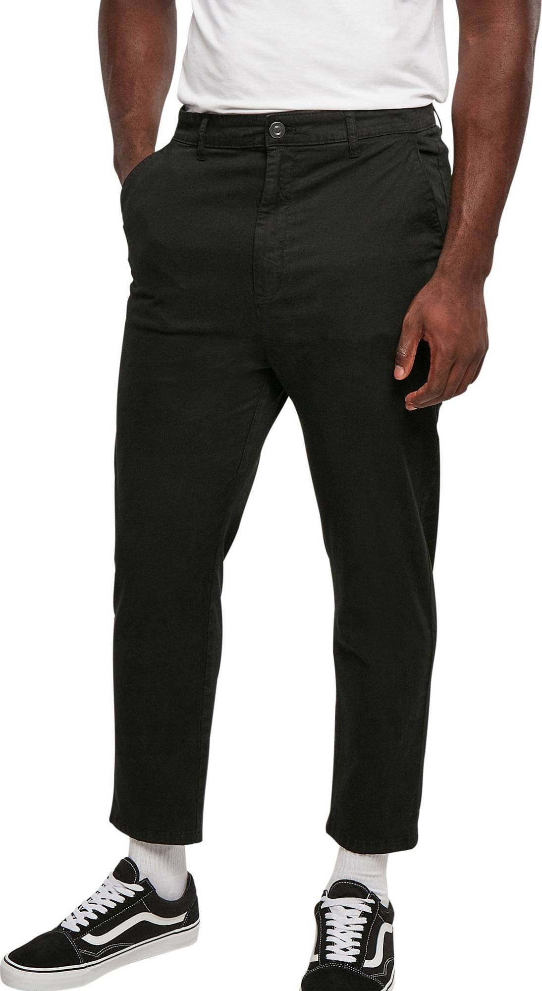 Urban Classics Chino kalhoty černá