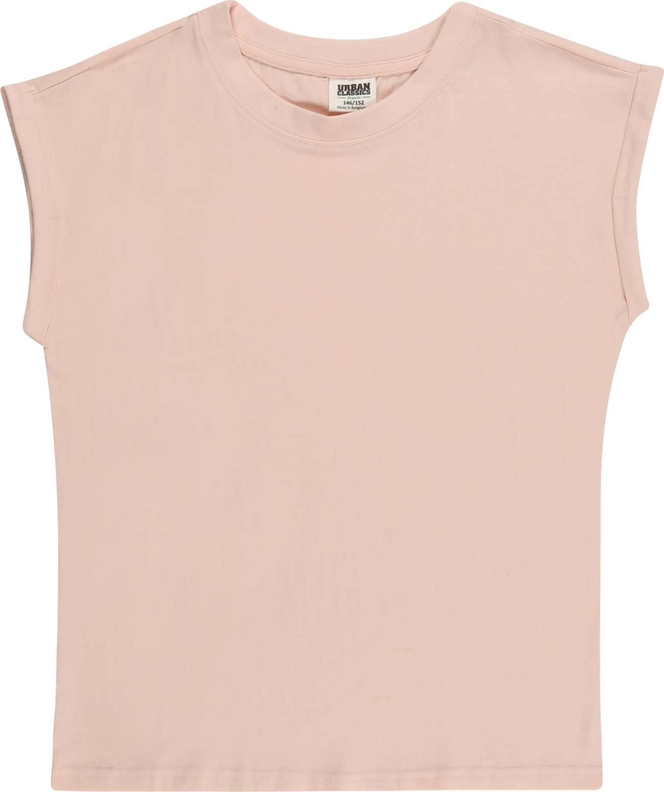 Urban Classics Kids Tričko světle růžová