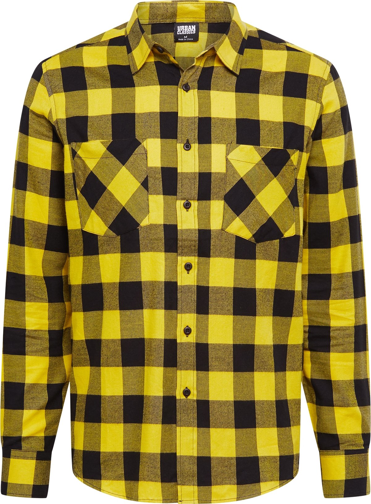 Urban Classics Košile žlutá / černá