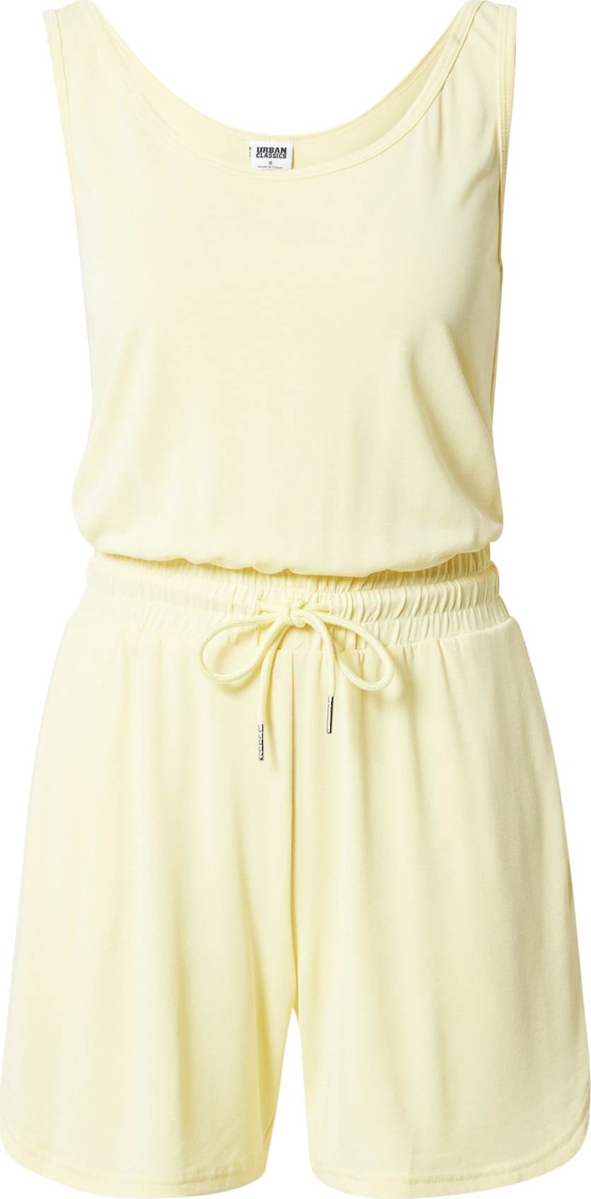 Urban Classics Overal pastelově žlutá