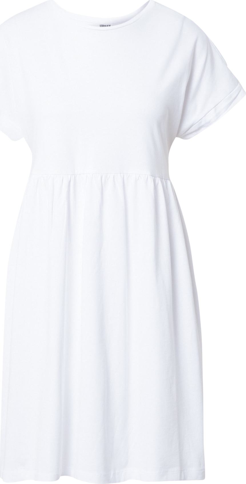 Urban Classics Šaty bílá