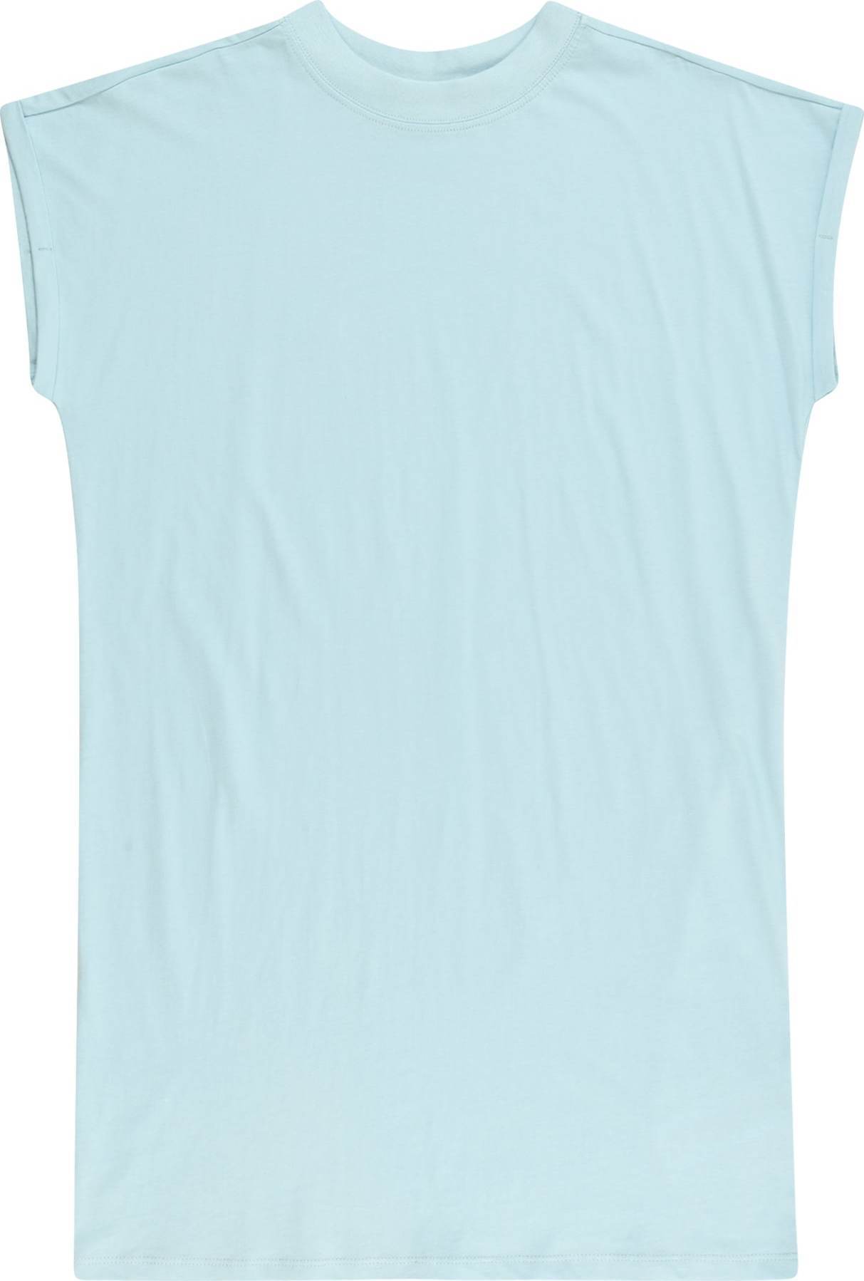 Urban Classics Šaty světlemodrá