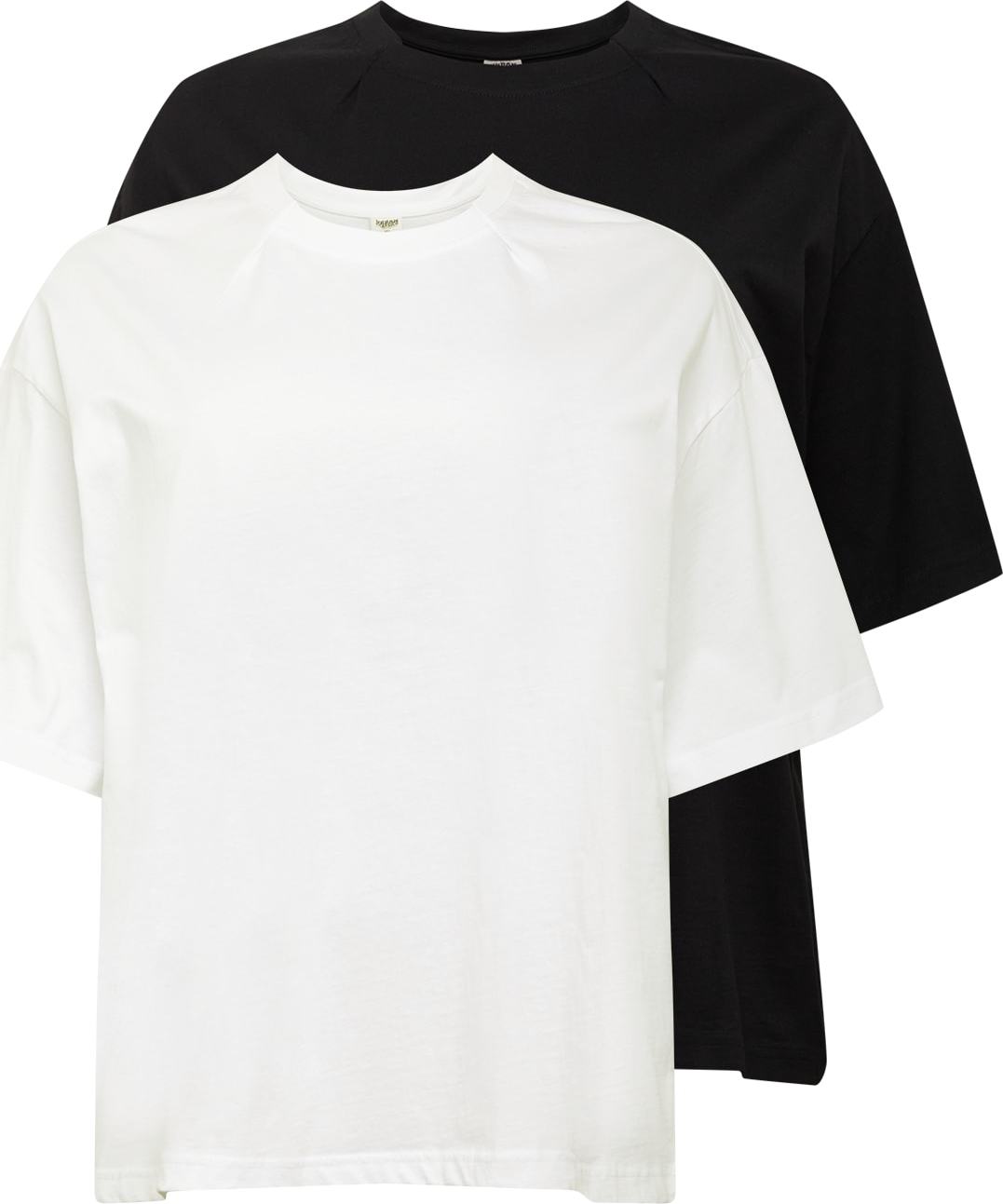 Urban Classics Tričko černá / bílá