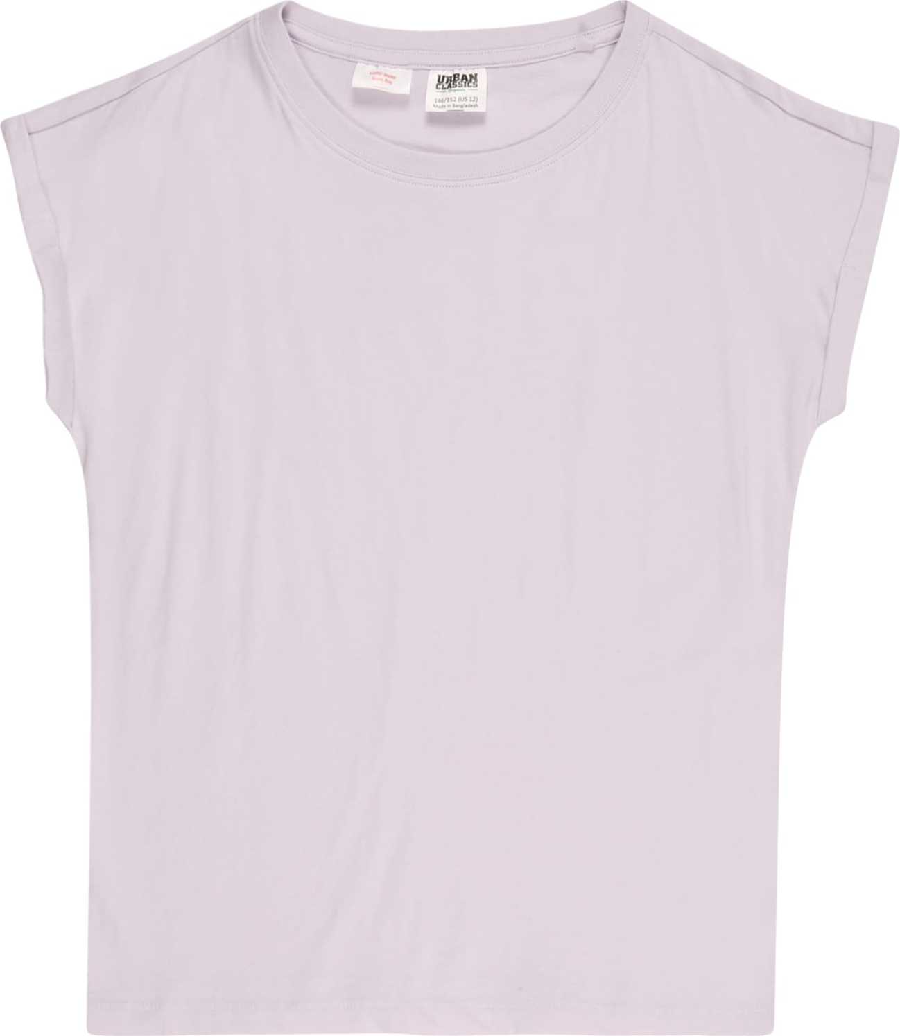 Urban Classics Kids Tričko pastelová fialová