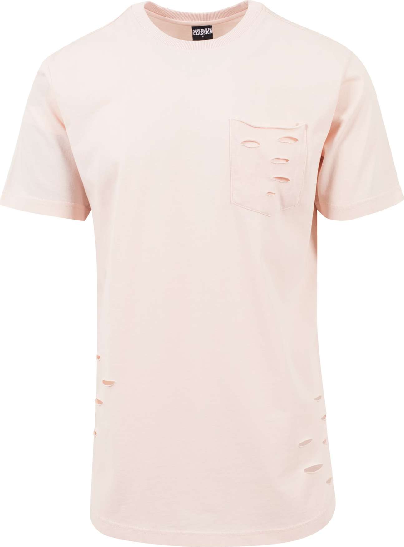 Urban Classics Tričko světle růžová