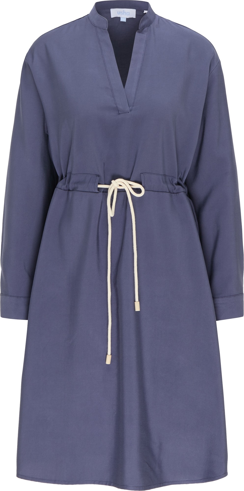 usha BLUE LABEL Košilové šaty chladná modrá