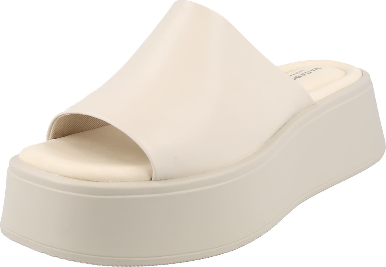 VAGABOND SHOEMAKERS Pantofle 'Courtney' offwhite