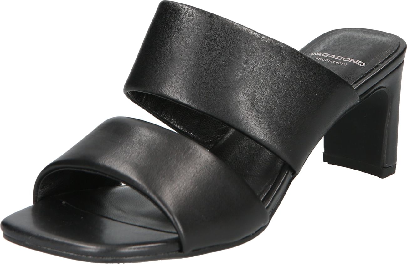 VAGABOND SHOEMAKERS Pantofle 'Luisa' černá