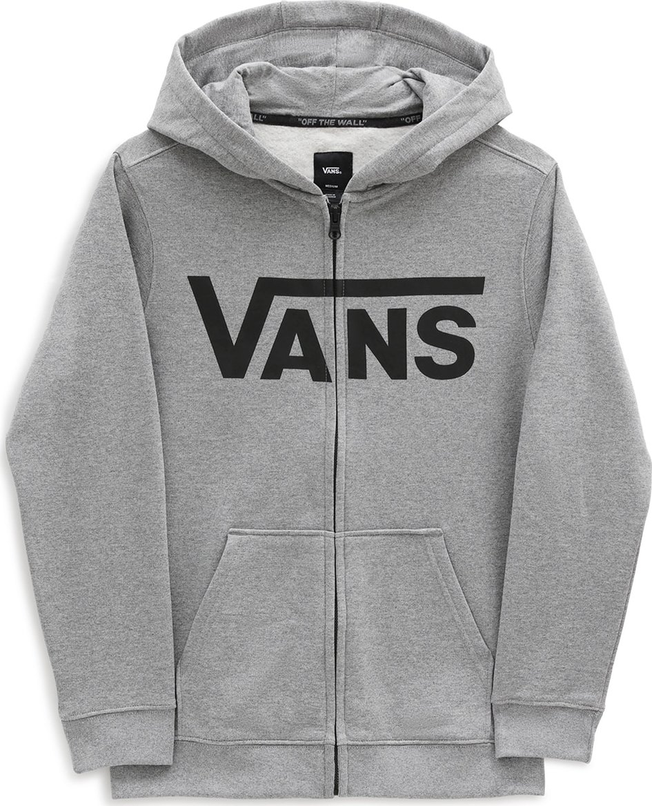 VANS Mikina šedý melír / černá