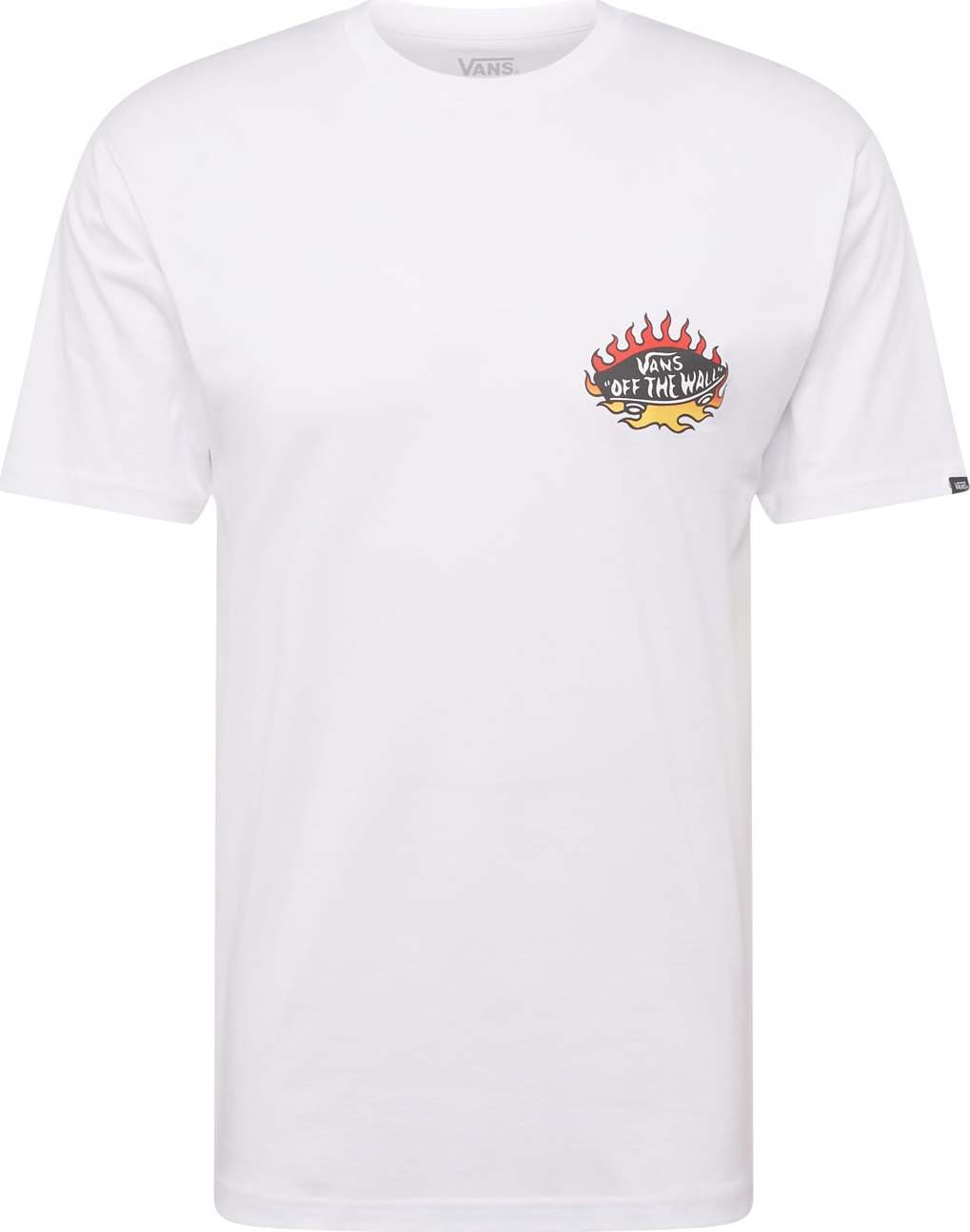 VANS Tričko 'FUEGO SKELETON' oranžová / červená / černá / bílá