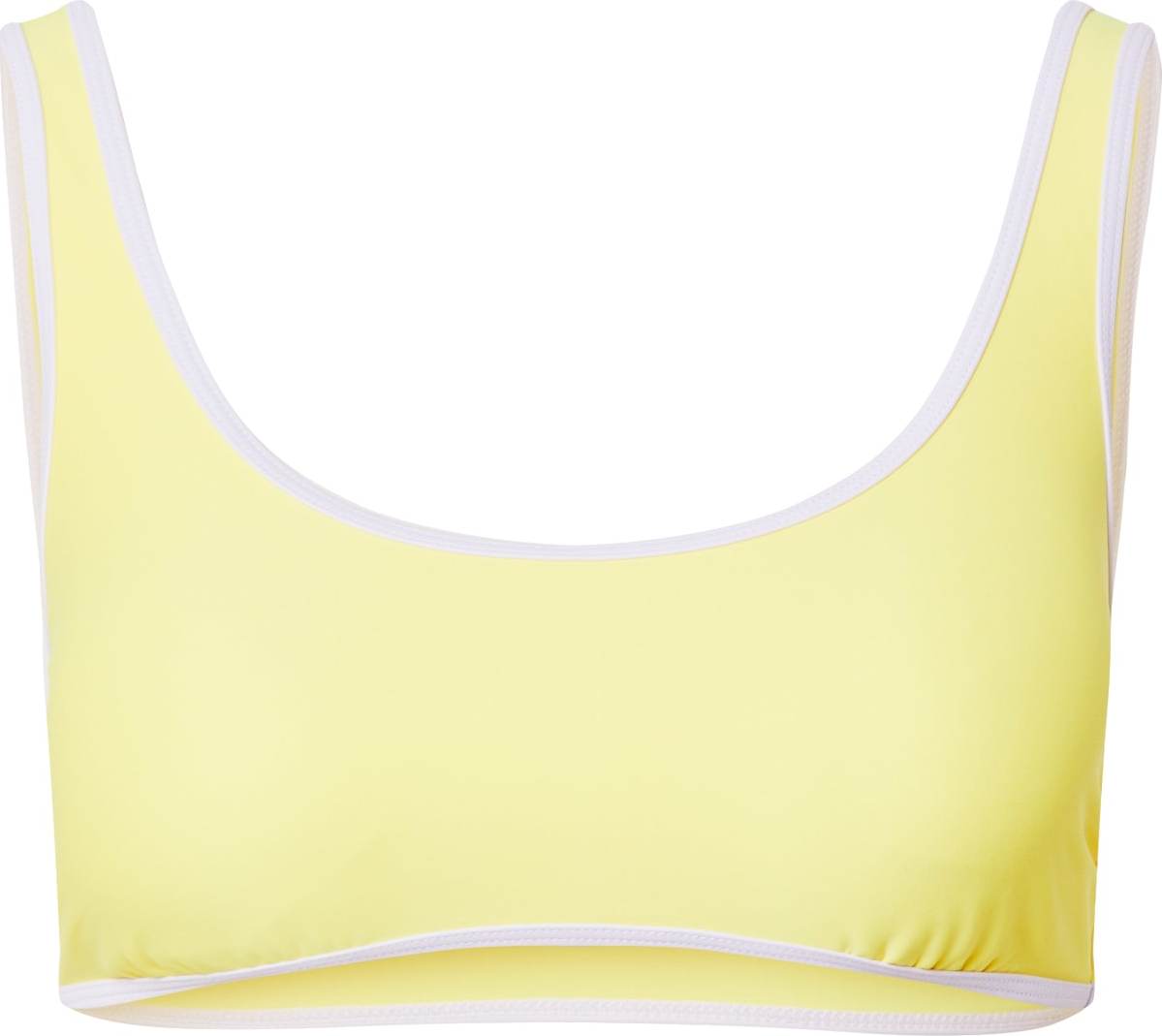 VENICE BEACH Horní díl plavek žlutá / bílá