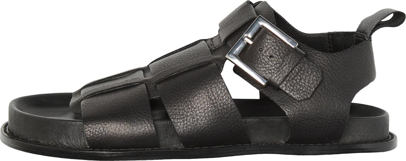 VERO MODA Páskové sandály 'MARIE' černá