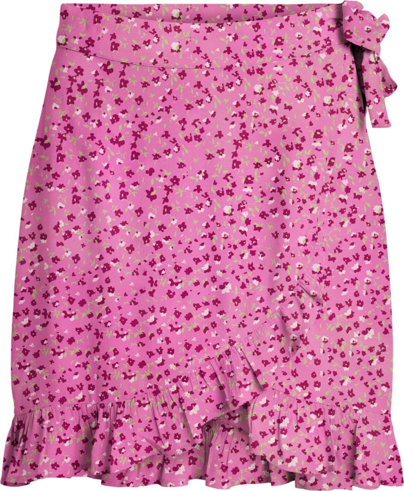 VILA Sukně 'FINI' zelená / pink