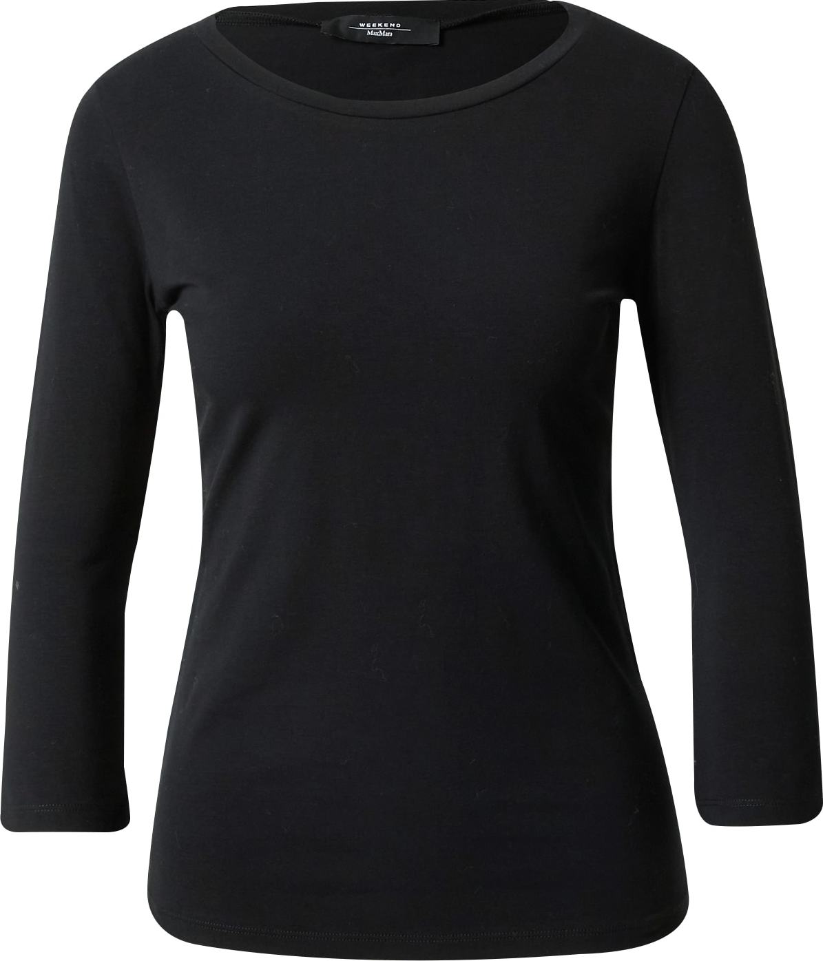 Weekend Max Mara Tričko 'MULTIA' černá / bílá