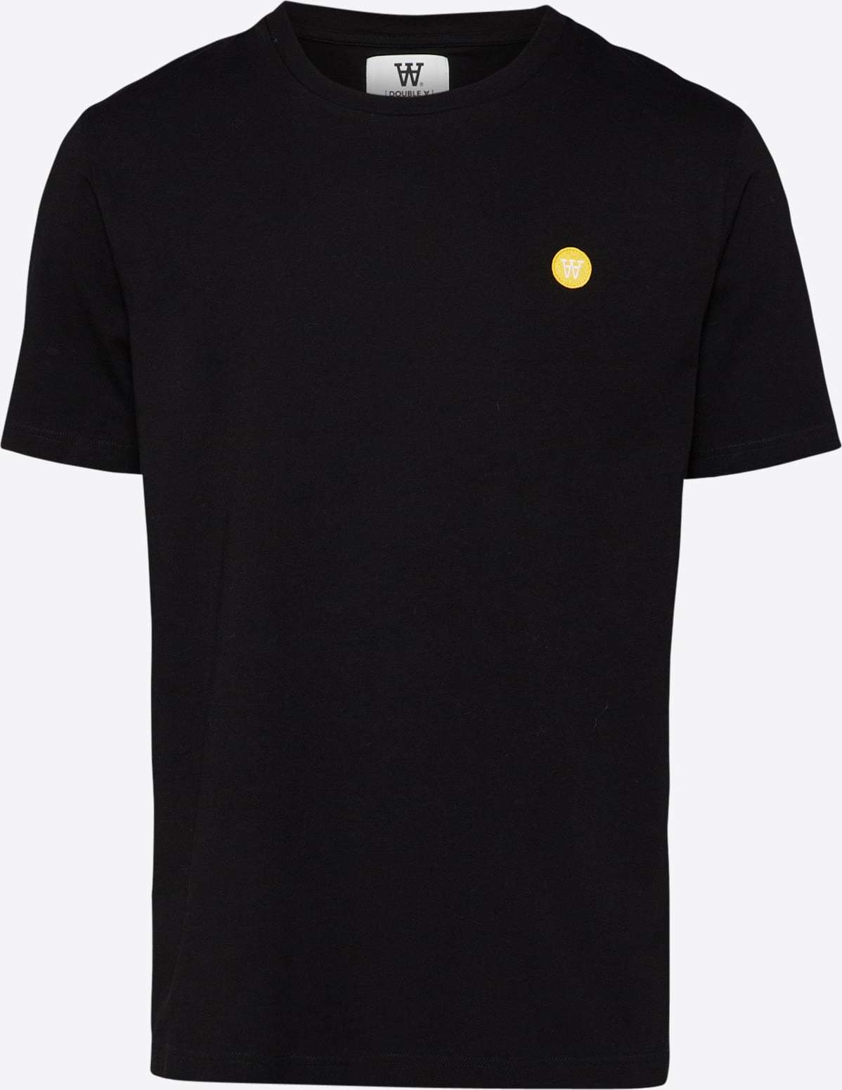 WOOD WOOD Tričko černá