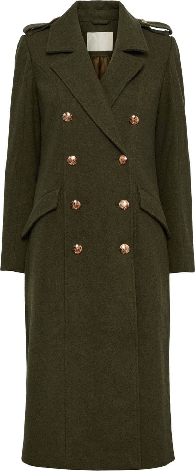 Y.A.S Zimní kabát 'Mila' olivová