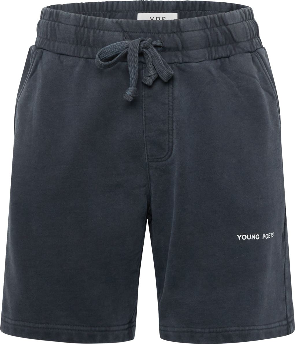 Young Poets Kalhoty 'Fynn' tmavě šedá / bílá