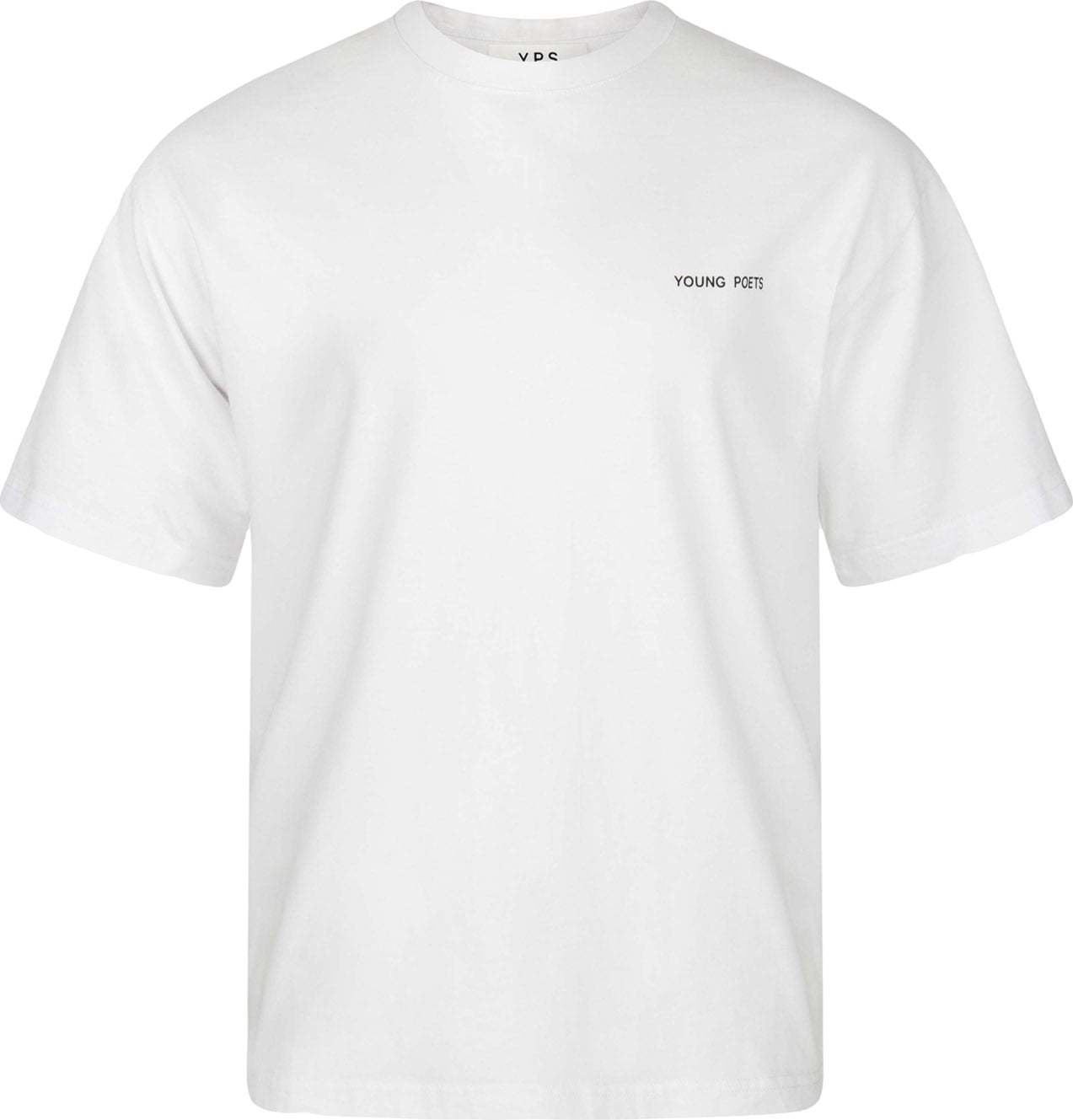 Young Poets Tričko 'Ricko' černá / bílá