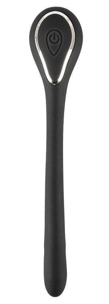 PenisPlug Vibrační dilatátor černý PenisPlug