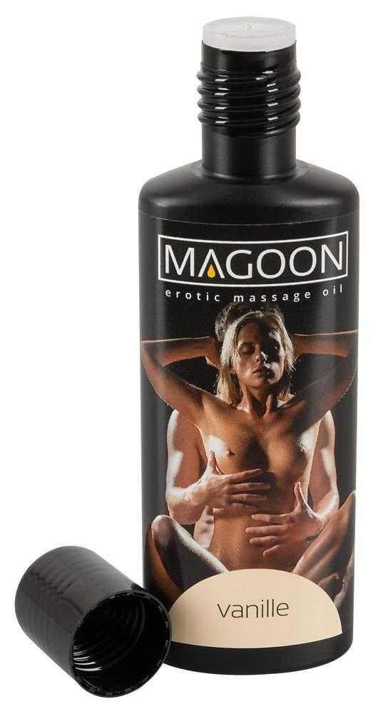 MAGOON Masážní olej s vůní vanilky 100 ml Magoon