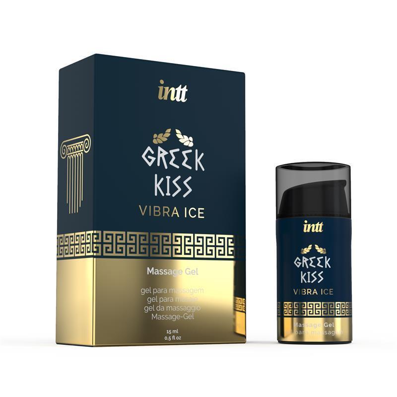 intt Greek kiss Masážní gel 15 ml intt