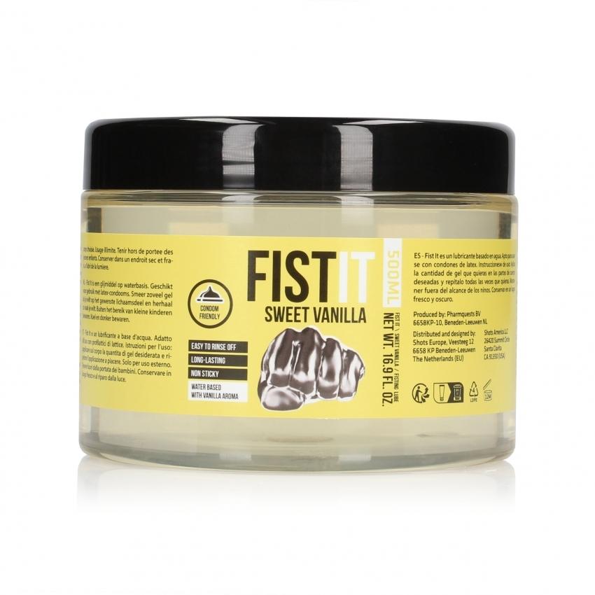 Fist-it! Extra Thick Lubrikační gel Vanilla 500 ml Fist It