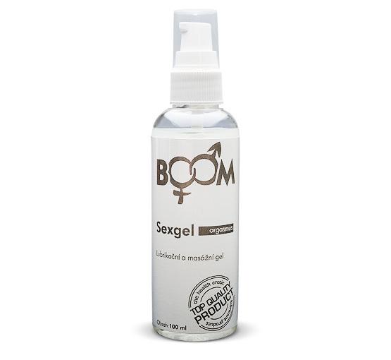 BOOM SexGel lubrikační gel 100 ml - orgasmus BOOM
