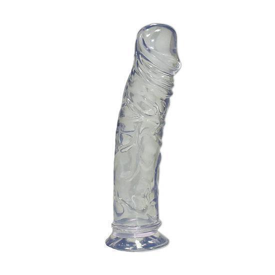 Crystal Clear Medium Dong gelové dildo s přísavkou čiré You2Toys
