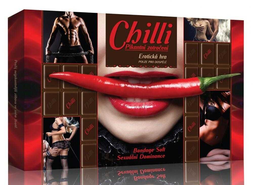 Chilli Pikantní zotročení Erotická stolní společenská hra Grajmy Razem